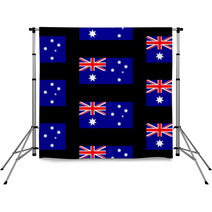 Australia Flag Seamless Pattern Backdrops 71747773