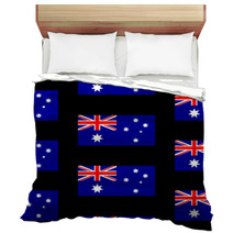 Australia Flag Seamless Pattern Bedding 71747773