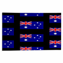 Australia Flag Seamless Pattern Rugs 71747773