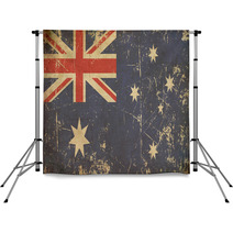 Australian Aged Flat Flag Backdrops 54531129