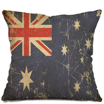 Australian Aged Flat Flag Pillows 54531129