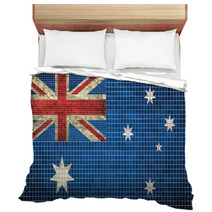 Australian Flag Mosaic Bedding 67869969