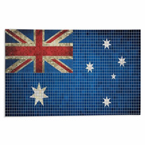 Australian Flag Mosaic Rugs 67869969
