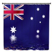 Australian Flag Water Bath Decor 8507731