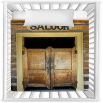 Authentic Saloon Doors In Montana Ghost Town Nursery Decor 7407508