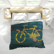 Autumn And A Bicycle Bedding 27542933