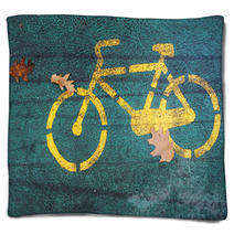 Autumn And A Bicycle Blankets 27542933