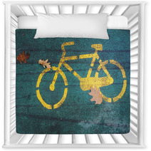 Autumn And A Bicycle Nursery Decor 27542933