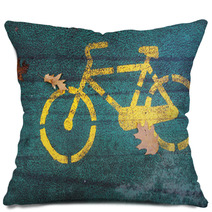 Autumn And A Bicycle Pillows 27542933