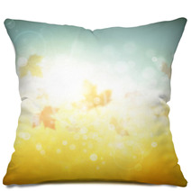 Autumn Background Pillows 53786257