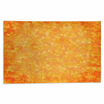 Autumn Background With Oak Leaves. Rugs 55533604