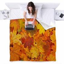 Autumn Leaves Blankets 57303409