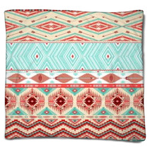 Aztec Geometric Seamless Pattern Blankets 57839253