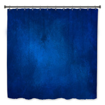 Azure Blue Background With Grunge Texture Bath Decor 86561234