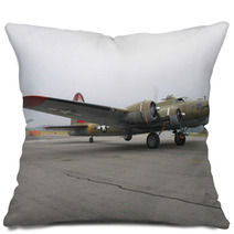 B-17 Preparing For Take-off Pillows 1380504