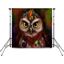 Owl Backdrops 104346491