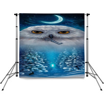 Owl Backdrops 121473263