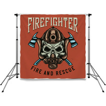 Firefighter Backdrops 175066408