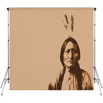 Native American Backdrops 192958299