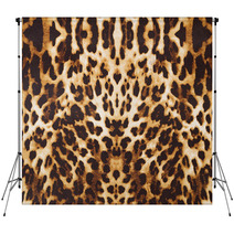Background With Leopard Texture Backdrops 55937225