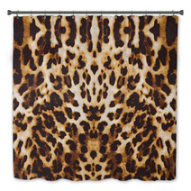 Background With Leopard Texture Bath Decor 55937225