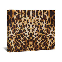 Background With Leopard Texture Wall Art 55937225