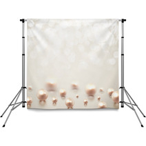 Background With Pearls Backdrops 58955328