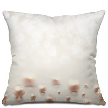 Background With Pearls Pillows 58955328