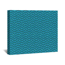 Background With Wavy Lines Wall Art 59969128