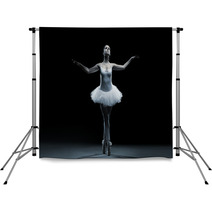 Ballet Dancer-action Backdrops 59438278