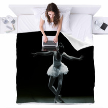 Ballet Dancer-action Blankets 59438280
