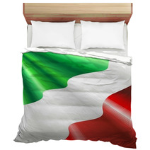 Bandiera Italia 150° Unità Italia-Italy Flag-Vector Bedding 30681610