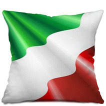Bandiera Italia 150° Unità Italia-Italy Flag-Vector Pillows 30681610