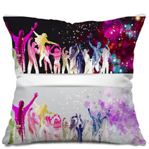 Banner Disco Party Pillows 65790458