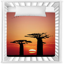 Baobab At Sunset Nursery Decor 65752213