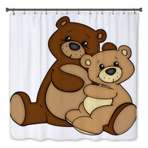 Bären, Teddys, Bär, Teddy, Stofftiere, Stofftier Bath Decor 20280761