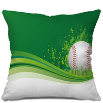 Baseball Background Pillows 22597503