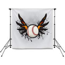 Baseball Ball Design Element Backdrops 24716406