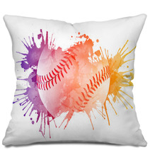 Baseball Ball Pillows 32655849