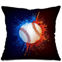 Baseball Ball Pillows 34678575
