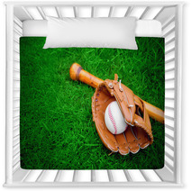 Baseball Bat, Ball And Glove Nursery Decor 42522255
