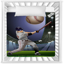 Baseball Batter Nursery Decor 33198086