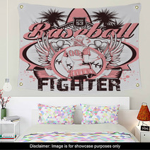 Baseball Fighter Wall Art 60883779