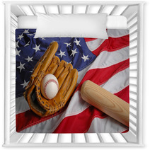 Baseball In America Nursery Decor 1367494