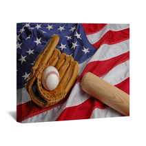 Baseball In America Wall Art 1367494