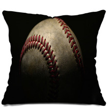 Baseball On Black Pillows 147626066
