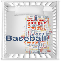 Baseball Sports Background Concept Nursery Decor 23348075