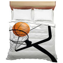 Basketball Hoop And Ball Bedding 17964546