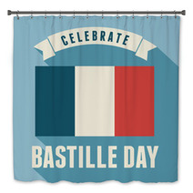 Bastille Day Card Design Bath Decor 66918935