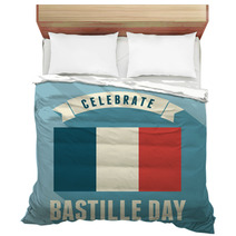 Bastille Day Card Design Bedding 66918935